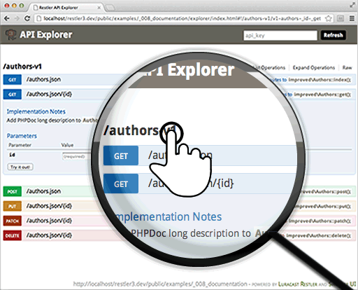 Restler API Explorer